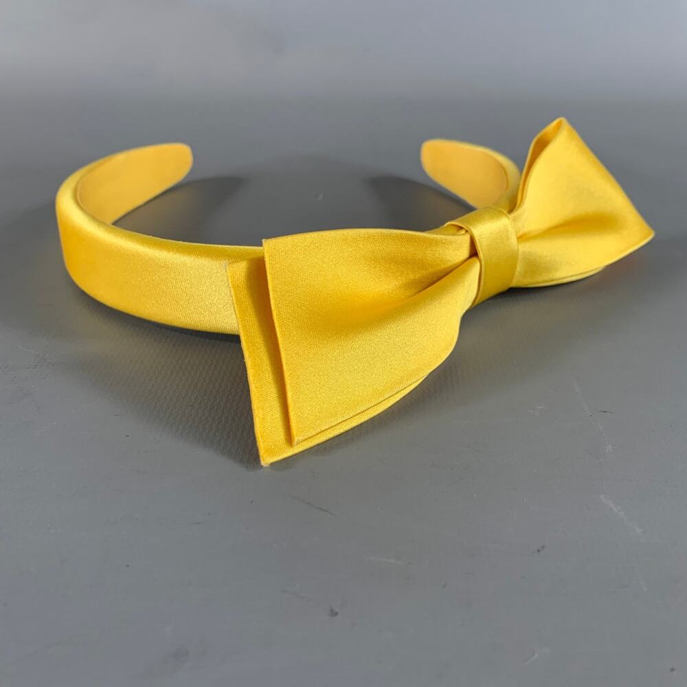 LOUIS VUITTON Yellow Grosgrain Ribbon Hats